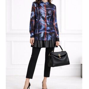 Alexander McQueen plaid peplum top / dress